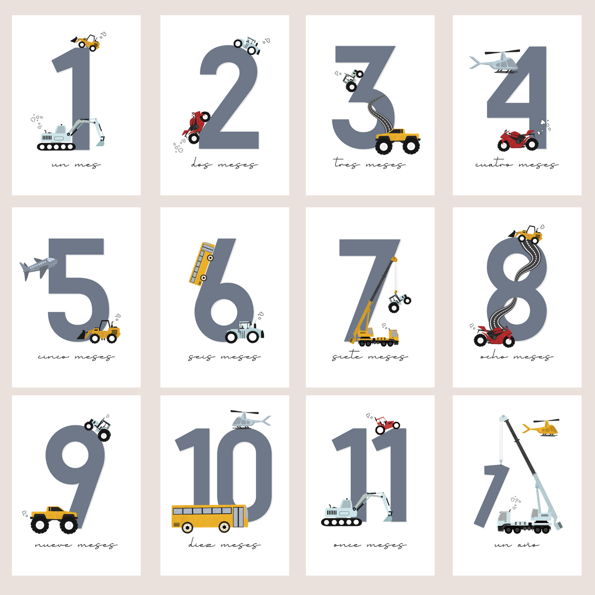 Tarjetas mensuales | Autos/Vehículos