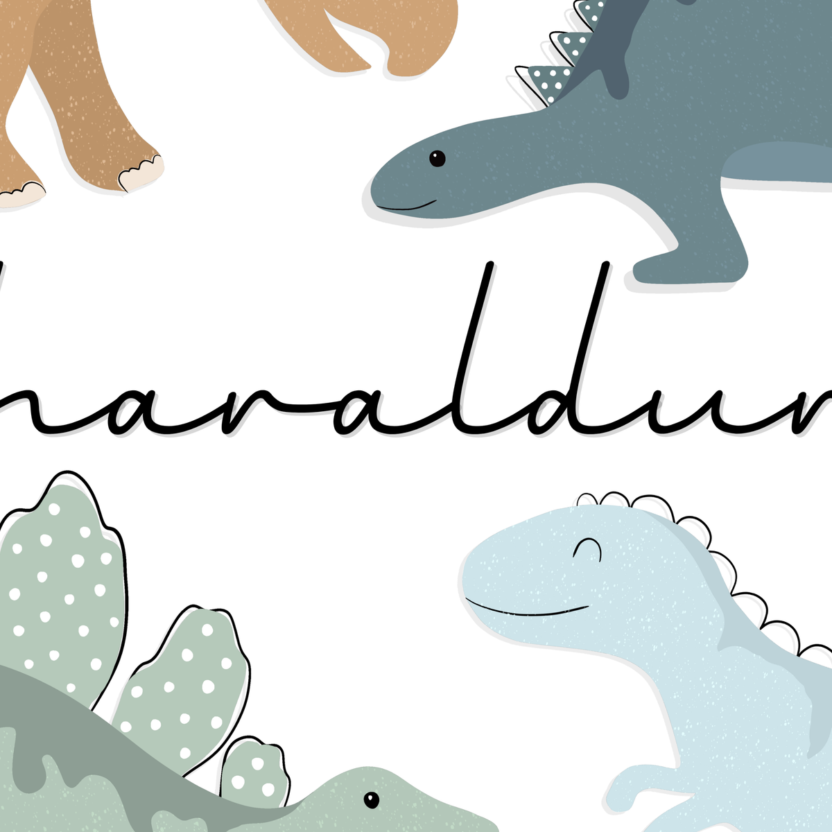 Nombre para bebés dinosaurios | Cálido