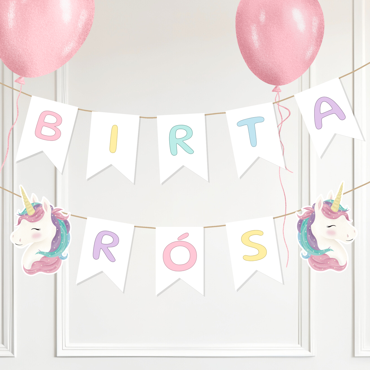 Unicorn Name Garland