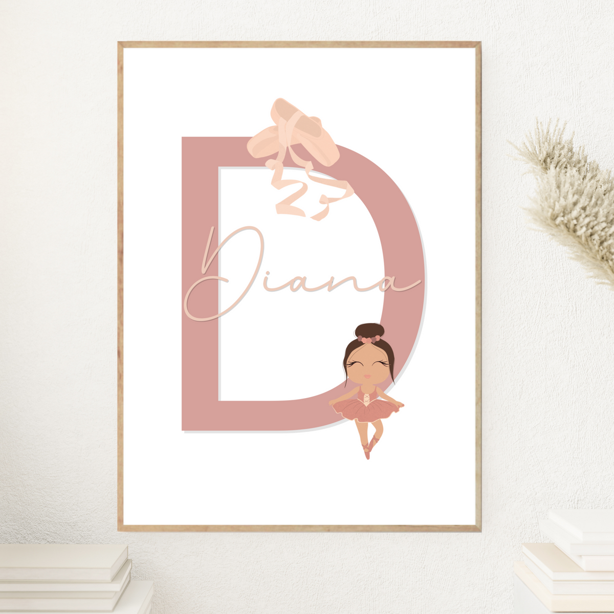 Ballerina Letter & Name