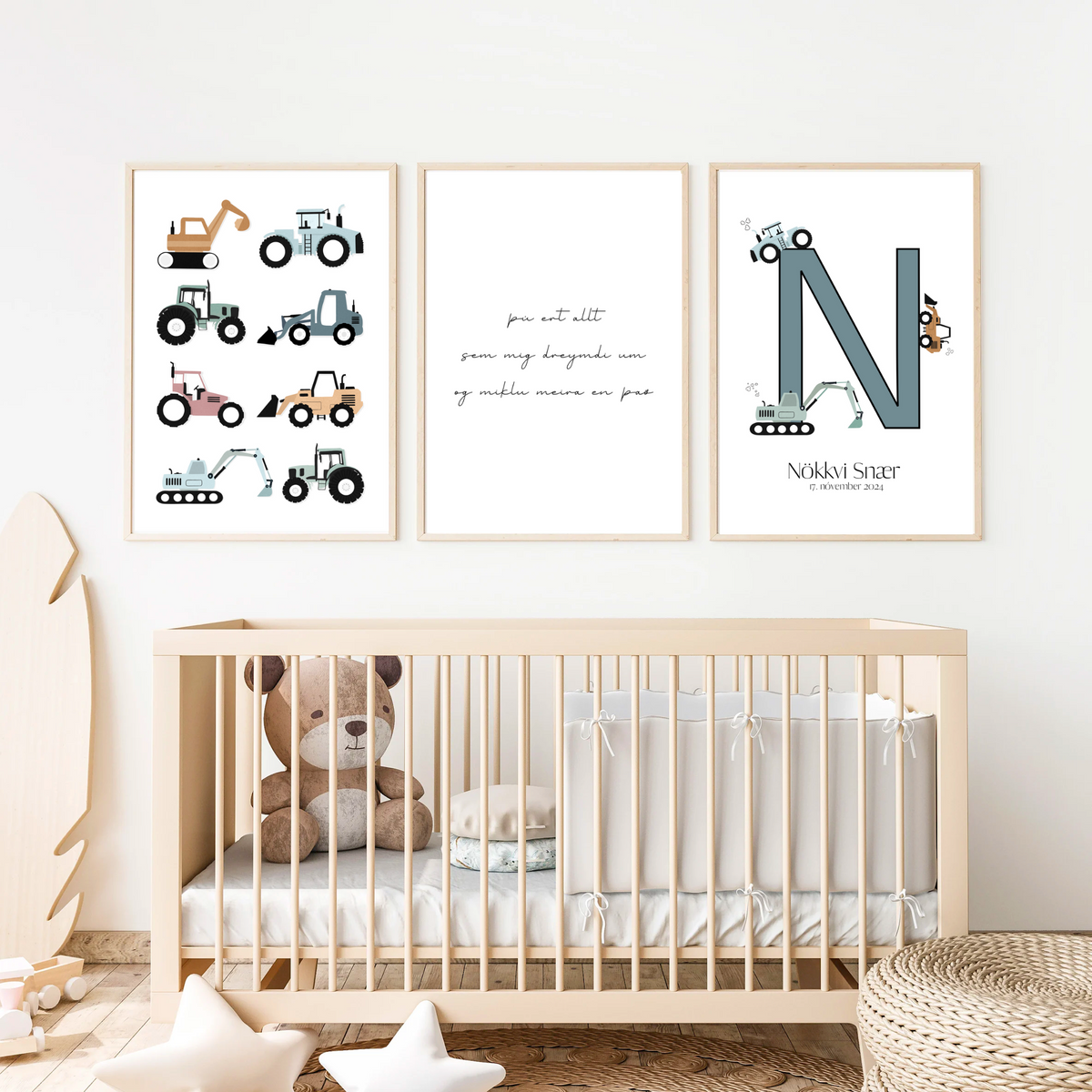 Tractors Letter & Birth Details