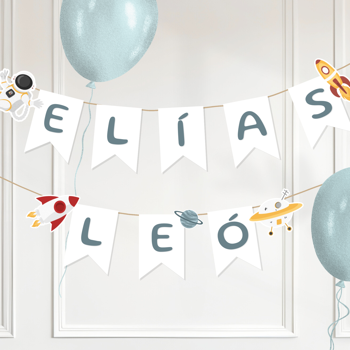 Space Name Garland