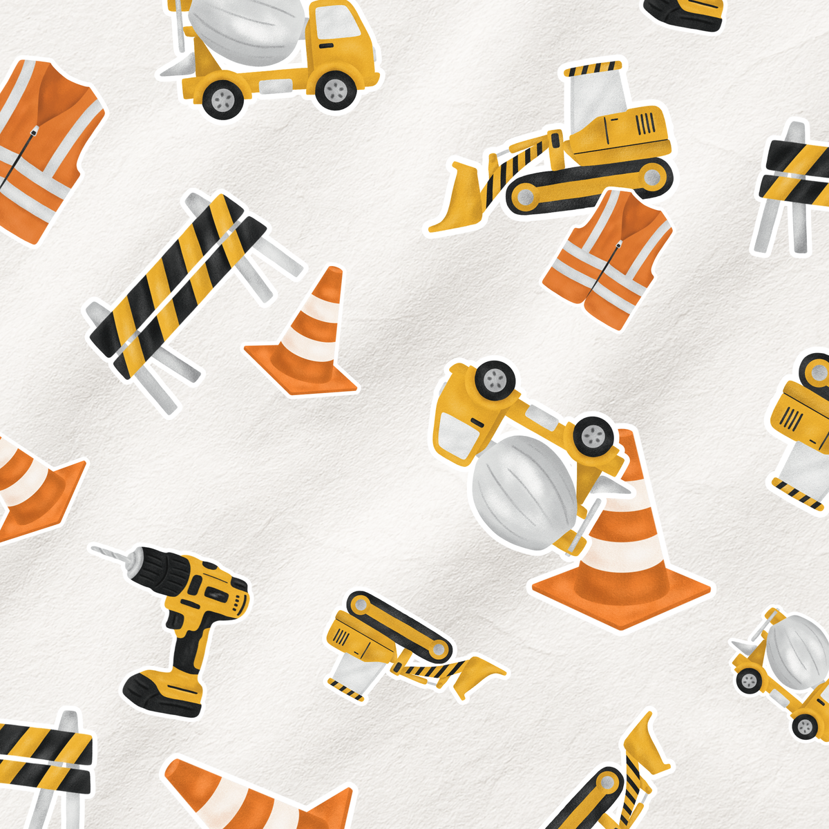 Construction Table Confetti