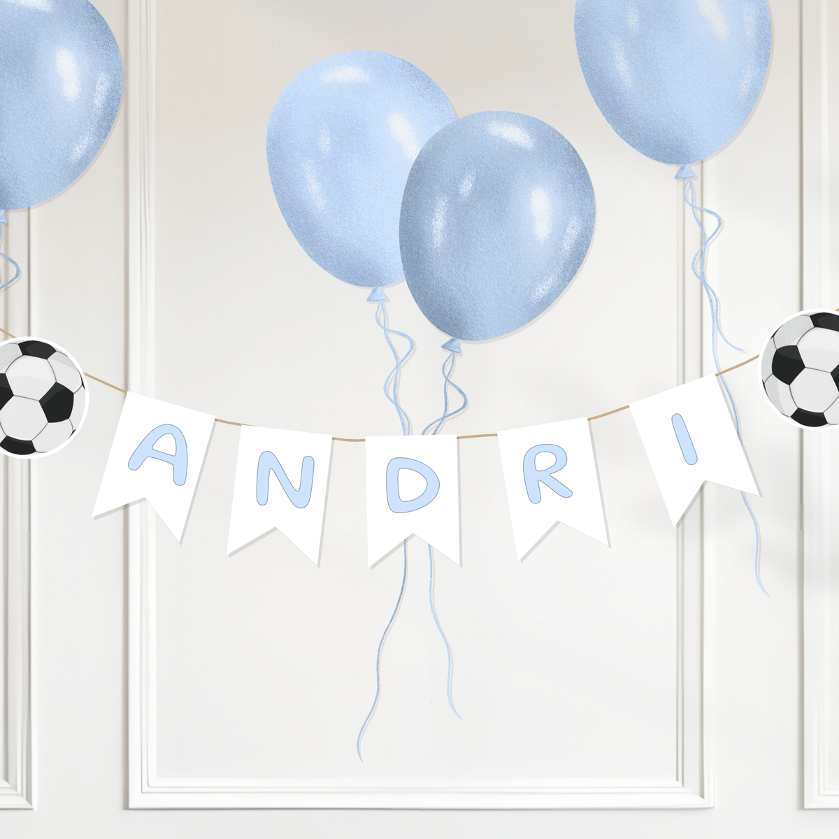 Football Name Garland